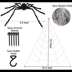 Halloween Giant Spider Web